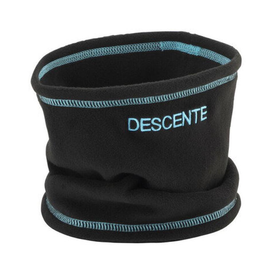 デサント（DESCENTE）（キッズ）ジュニアフリース ネックウォーマー キッズ DWDQJC69 BLA スキー 雪遊び