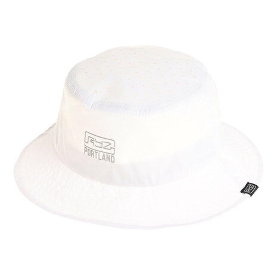 ライズ（RYZ）（メンズ）帽子 メンズ ハット レーザーカットメッシュハット 897R1ST8646 WHT 日よけ