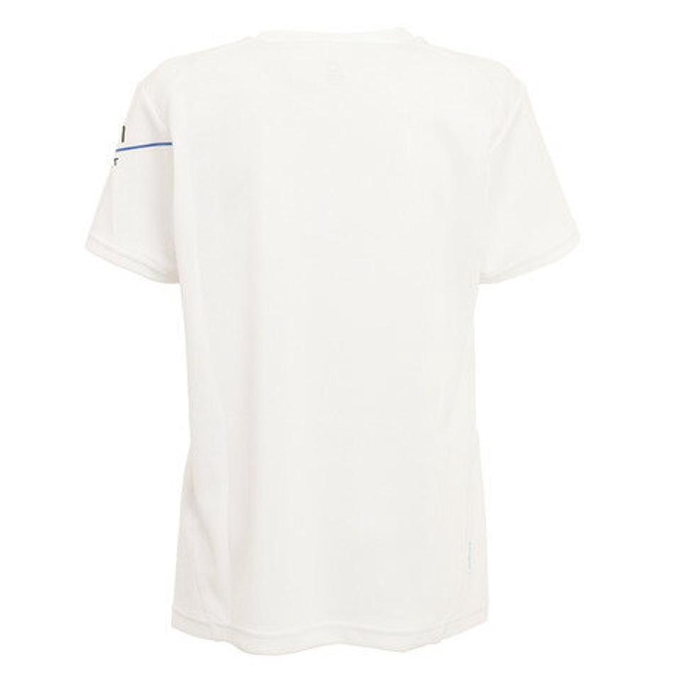 ジローム（GIRAUDM）（キッズ）抗ウイルス素材 ナノガード ドライ 吸汗速乾 UVカット ジュニア 半袖Tシャツ 865GM1TP6609 WHT 生地 服