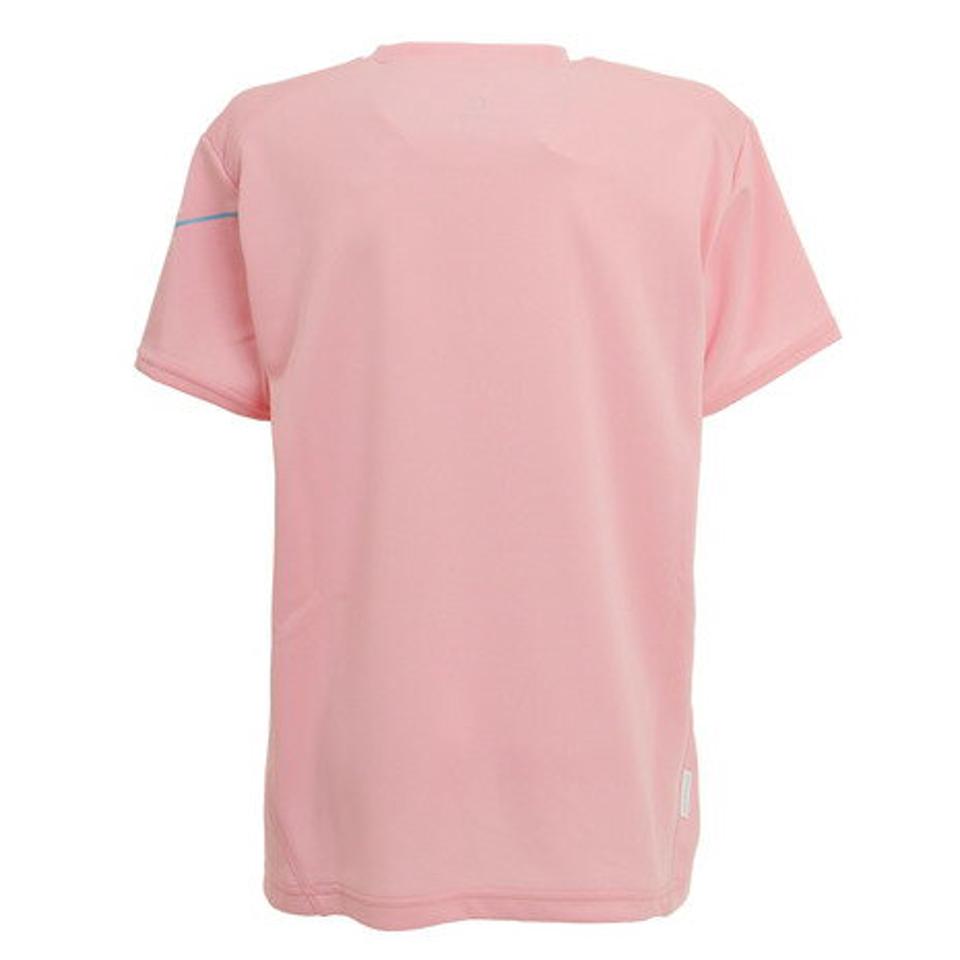 ジローム（GIRAUDM）（キッズ）抗ウイルス素材 ナノガード ドライ 吸汗速乾 UVカット ジュニア 半袖Tシャツ 865GM1TP6609 PNK 生地 服