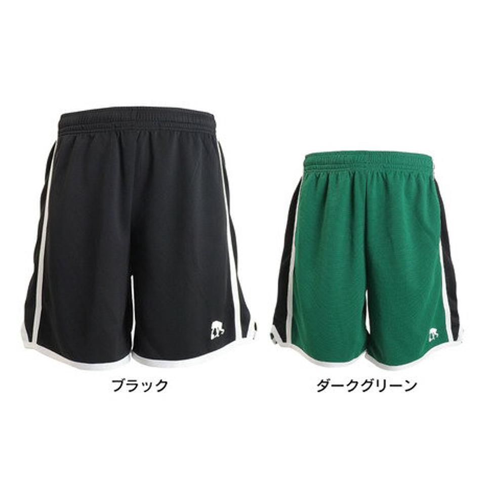 エゴザル(EGOZARU)(メンズ)バスケットボールウェア バスパン トリム ライン ショートパンツ EZHP-F2205