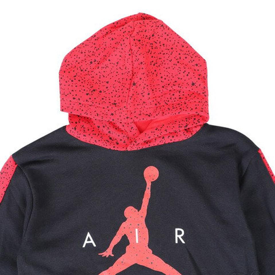 ジョーダン（JORDAN）（キッズ）AIR SPECKLE FT プルオーバーフーディ 95B781-023