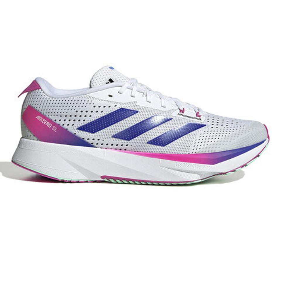 【2/25 24h限定 エントリー＆対象4店舗買い回りで最大P10倍！】アディダス（adidas）（メンズ、レディース）ランニングシューズ 白 メンズ アディゼロ SL GV9095 トレーニング