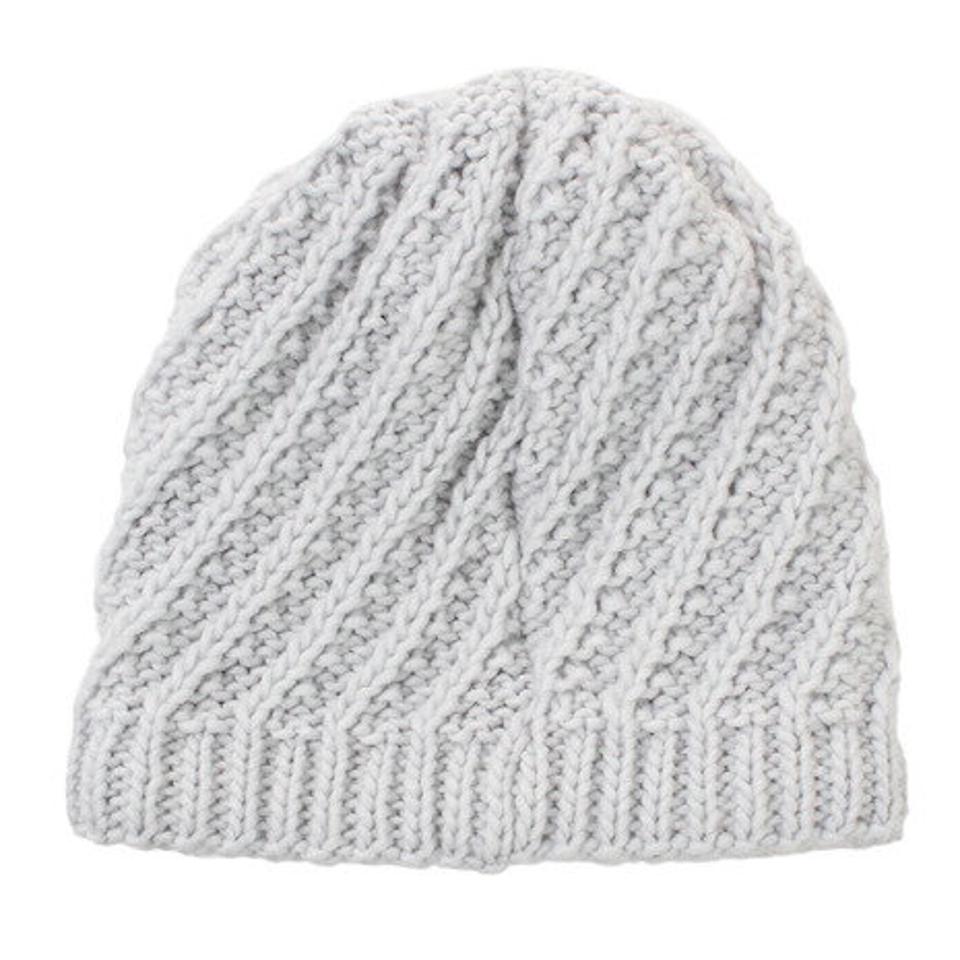 arg nature（arg nature）（レディース）スキー スノーボード ニット帽 レディース NATURE ウェーブ ビーニー AG93WC1161 GRY