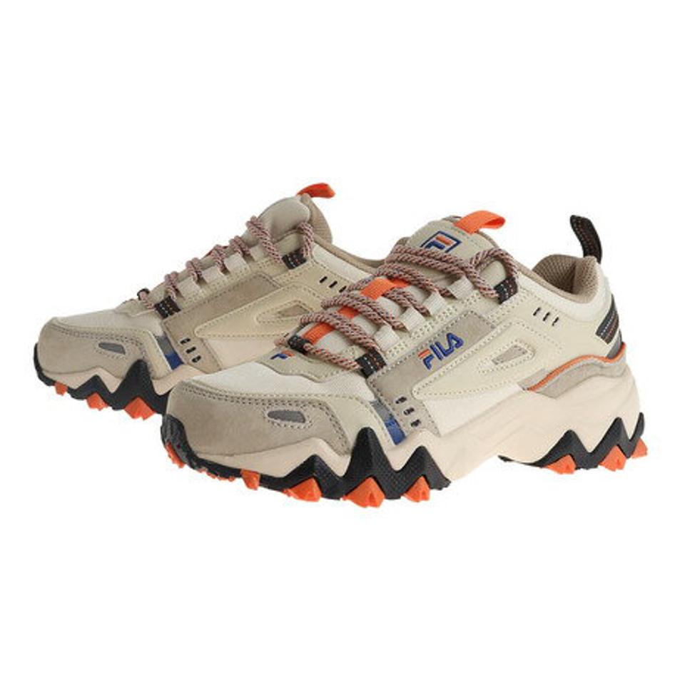 フィラ（FILA）（レディース）スニーカー ベージュ レディース オークモント TR Beige /Orange /Blue 1JM00801P-928 カジュアル スポーティー 通勤 通学