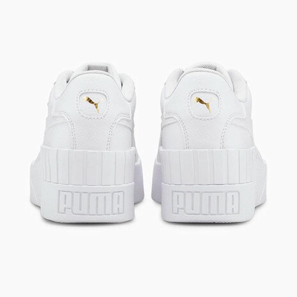 プーマ（PUMA）（レディース）スニーカー レディース 白 CALI ウェッジ ウィメンズ スニーカー 37343801 スポーツシューズ 厚底