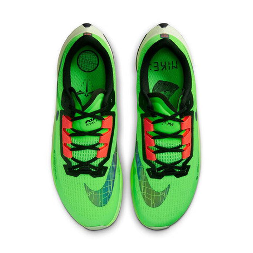 ナイキ（NIKE）（メンズ）ランニングシューズ エア ズーム ライバル フライ 3 グリーン DZ4775-304 スニーカートレーニング レース 軽量 駅伝 部活 マラソン