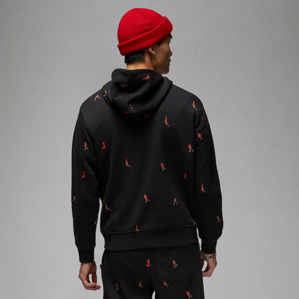 ジョーダン（JORDAN）（メンズ）パーカー エッセンシャル ホリデー ジャンプマン フリース プルオーバー DV9393-010