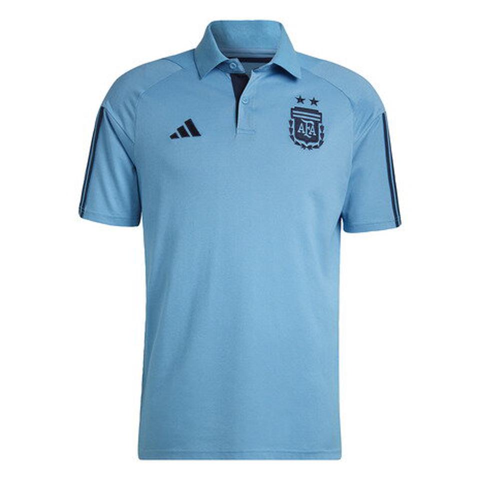 アディダス（adidas）（メンズ）サッカー アルゼンチン代表 ティロ 23 ポロシャツ L9522-HF3919