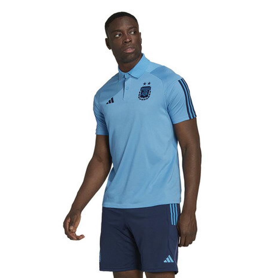アディダス（adidas）（メンズ）サッカー アルゼンチン代表 ティロ 23 ポロシャツ L9522-HF3919