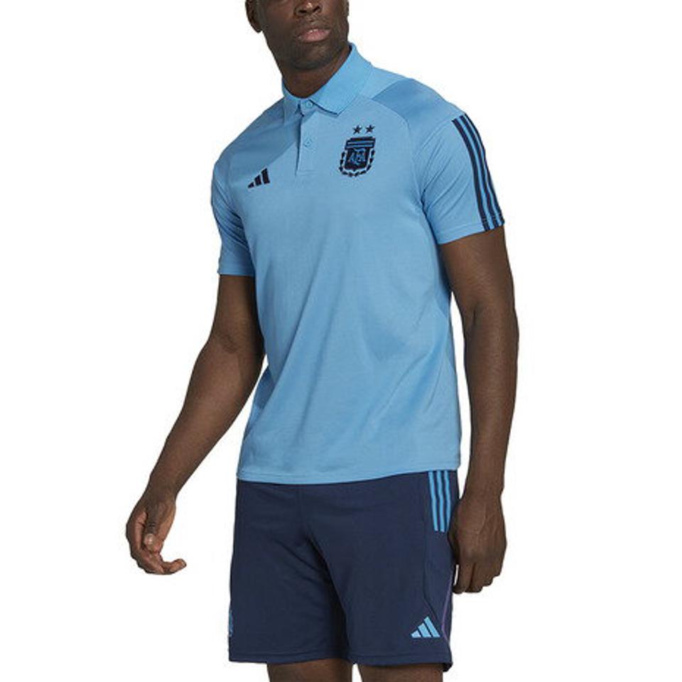 アディダス（adidas）（メンズ）サッカー アルゼンチン代表 ティロ 23 ポロシャツ L9522-HF3919