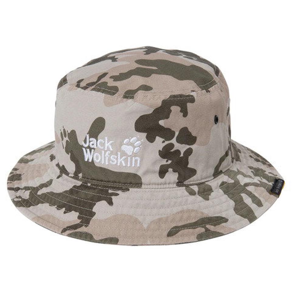 ジャックウルフスキン（JackWolfskin）（メンズ）帽子 ハット トレッキング 登山 JP STL COTTON AOP BUCKET ハット 5025191-7672