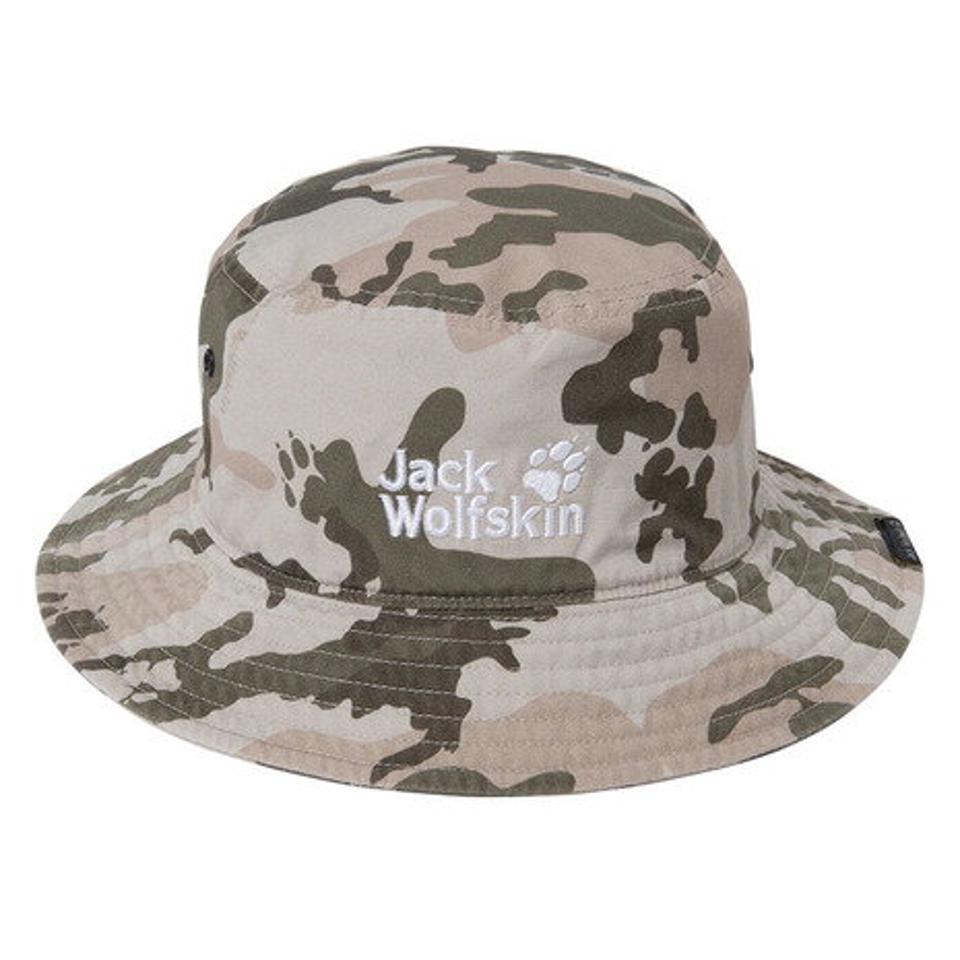 ジャックウルフスキン（JackWolfskin）（メンズ）帽子 ハット トレッキング 登山 JP STL COTTON AOP BUCKET ハット 5025191-7672