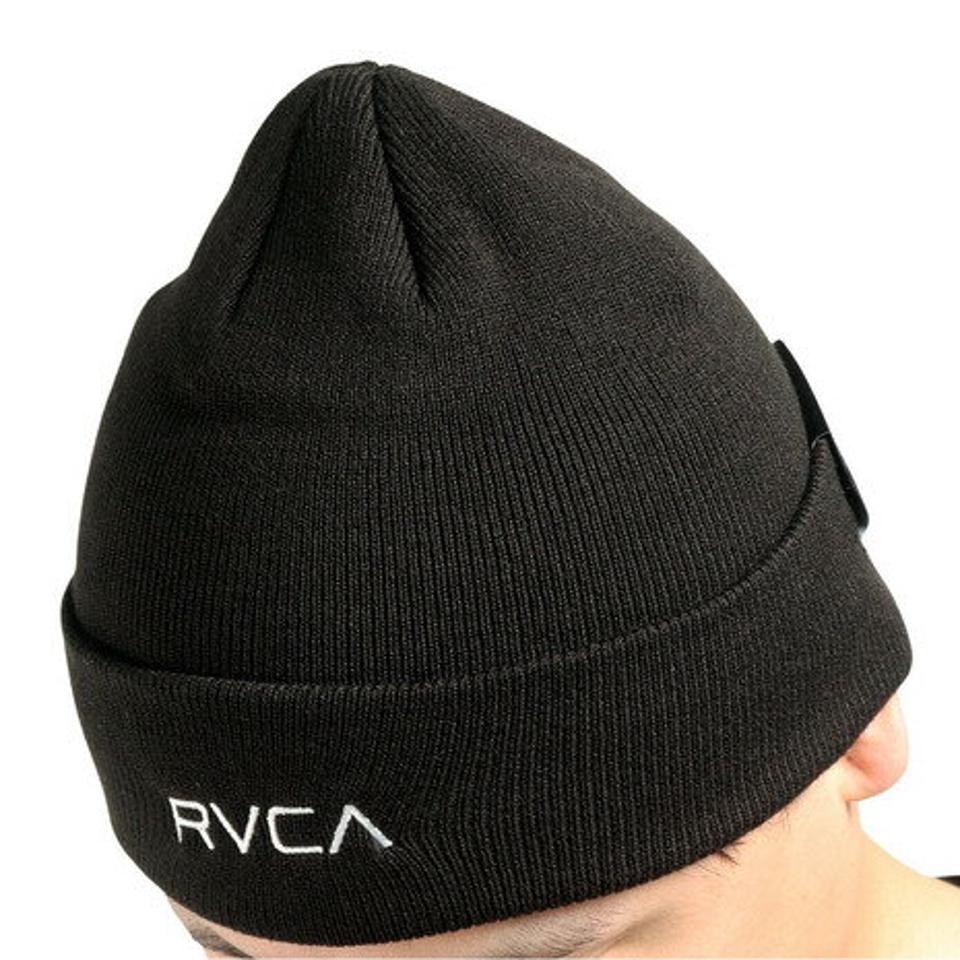 ルーカ（RVCA）（メンズ）DOUBLE FACE BEANIE ビーニー BC042942 BLK