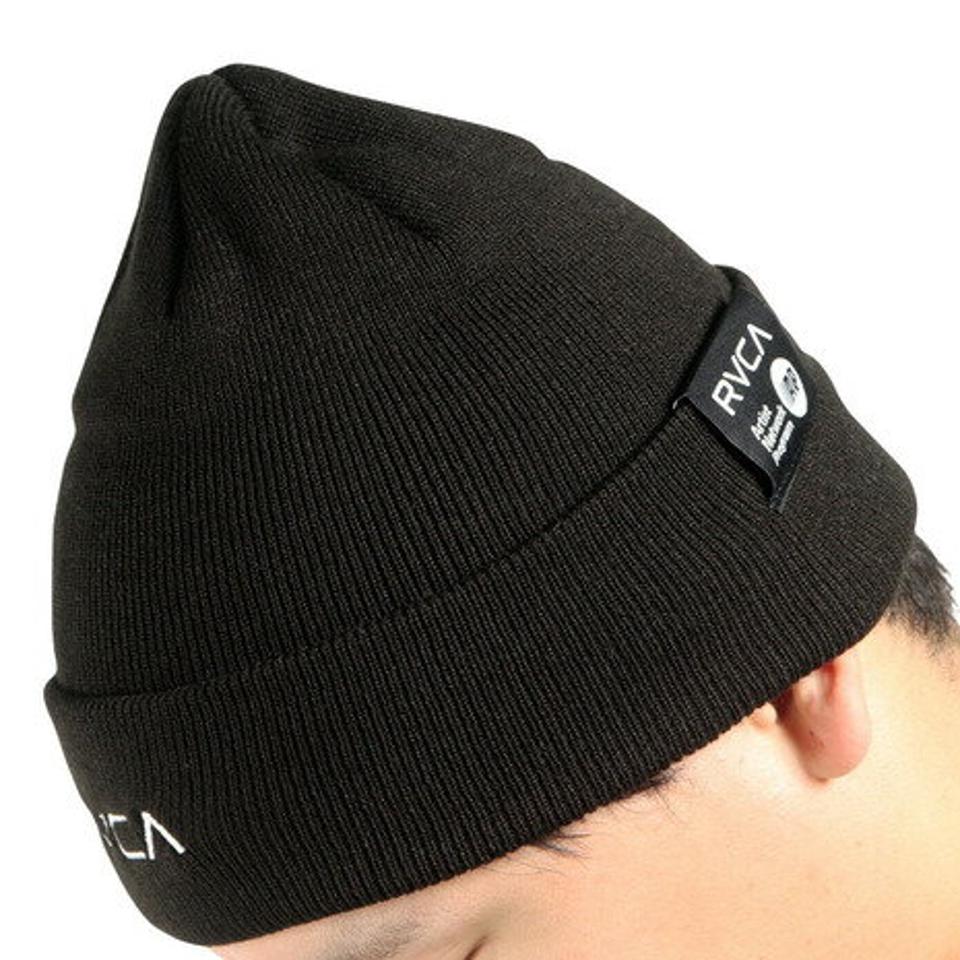ルーカ（RVCA）（メンズ）DOUBLE FACE BEANIE ビーニー BC042942 BLK