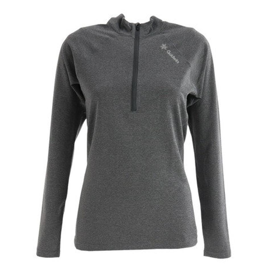 シースリーフィット（C3fit）（レディース）長袖シャツ アドバンスウォーム ジップアップ ロングスリーブ GCW00310 XG
