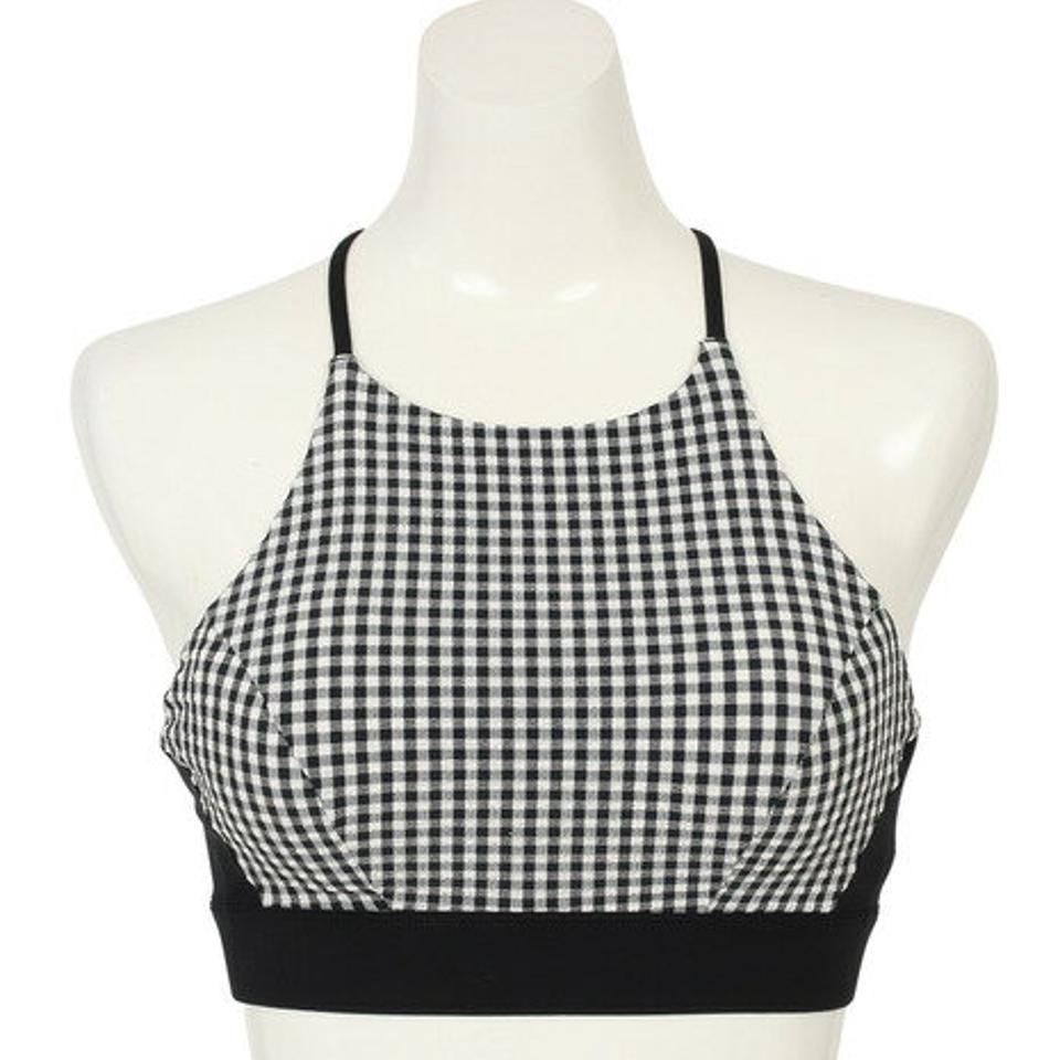 ハーレー（HURLEY）（レディース）QUICK DRY GINGHAM HIGH NECK SURF TOP 21 BV8057-010