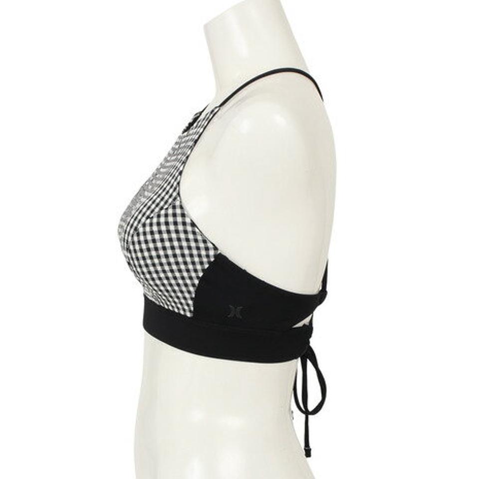 ハーレー（HURLEY）（レディース）QUICK DRY GINGHAM HIGH NECK SURF TOP 21 BV8057-010