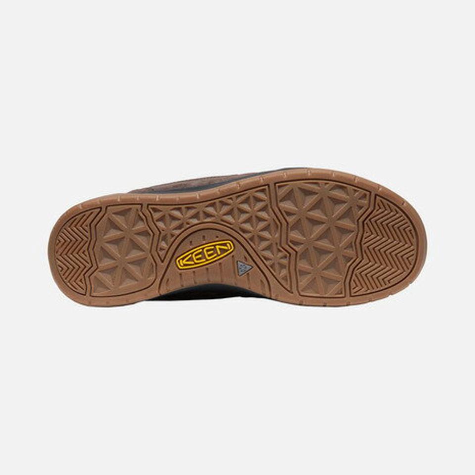 キーン（KEEN）（メンズ）ミドルカット スニーカー フッドチャッカ ウォータープルーフ ブラウン 1025481 ウィンターシューズ