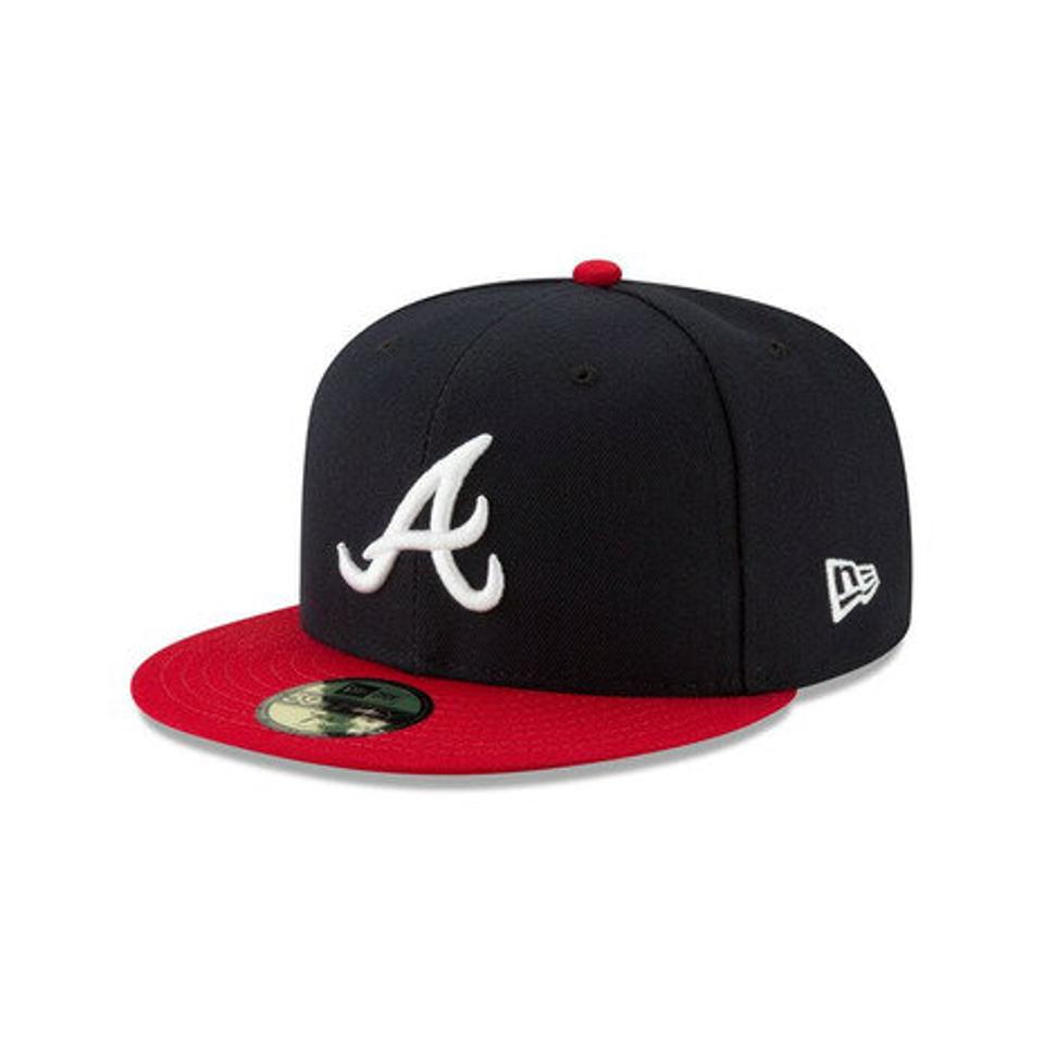 ニューエラ（NEW ERA）（メンズ、レディース）キャップ 59FIFTY MLBオンフィールド アトランタ・ブレーブス ホーム 11449395