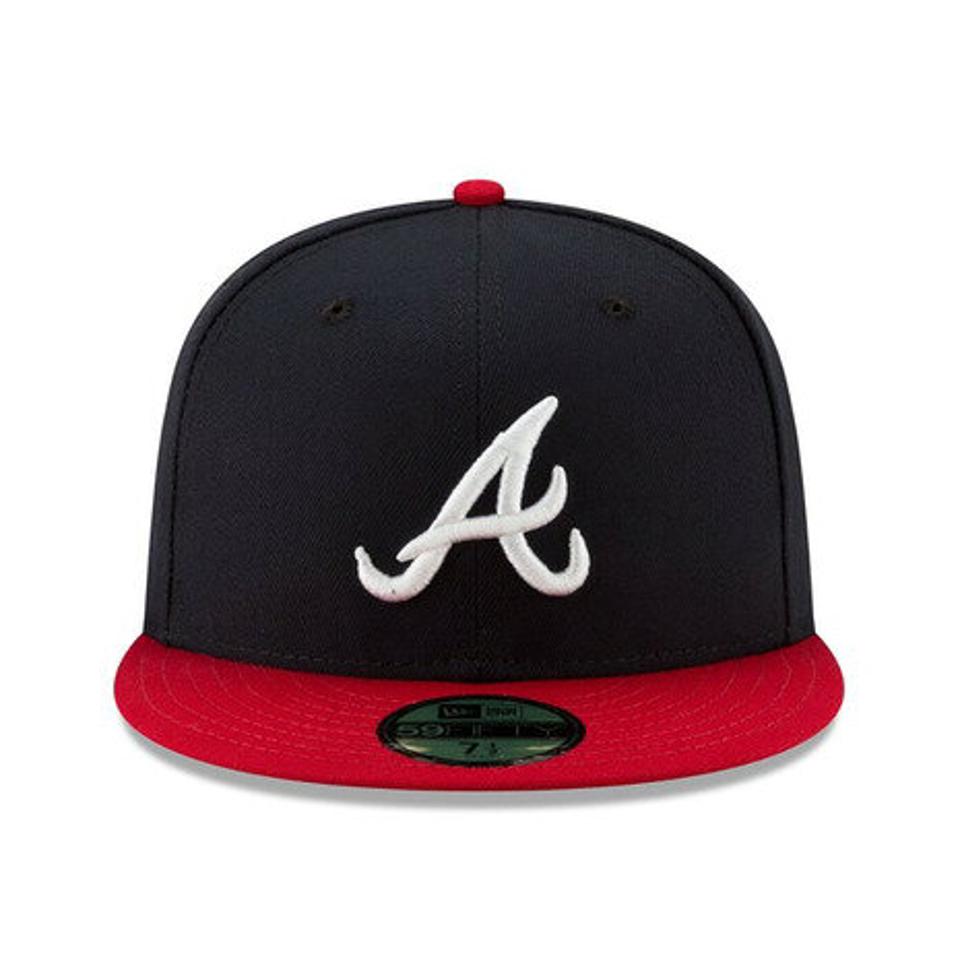ニューエラ（NEW ERA）（メンズ、レディース）キャップ 59FIFTY MLBオンフィールド アトランタ・ブレーブス ホーム 11449395