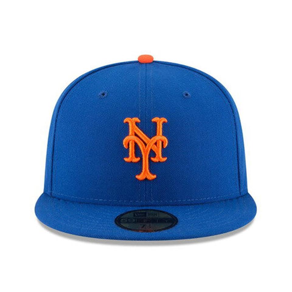 ニューエラ（NEW ERA）（メンズ、レディース）キャップ 59FIFTY MLBオンフィールド ニューヨーク・メッツ ゲーム 11449356
