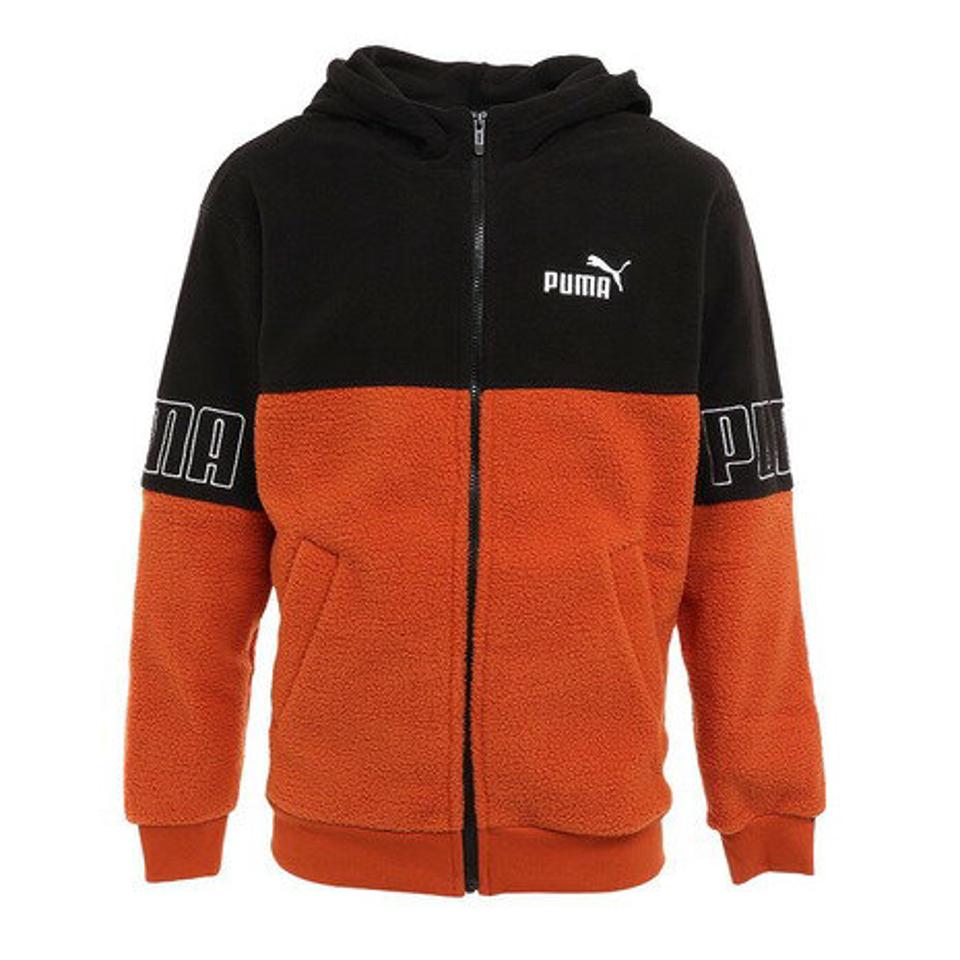 プーマ（PUMA）（メンズ）PUMA POWER フルジップ フーディー 672447 64 BRW