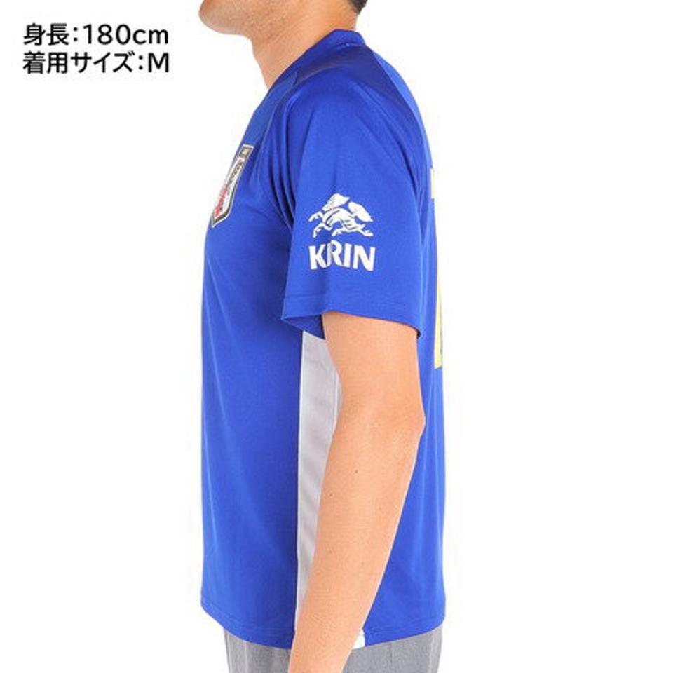 ジェイエフエー（JFA）（メンズ、レディース）サッカー 日本代表 プレーヤーズTシャツ Mサイズ 18 三笘薫 O5-112