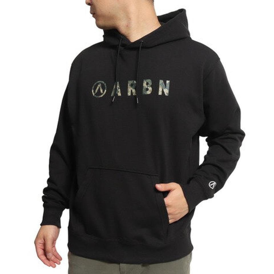 エーアールビーエヌ（ARBN）（メンズ）長袖プルオーバー パーカー FRONT LOGO BKCPT AB2022AWMAPP004