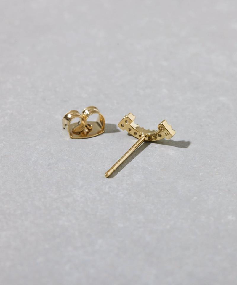 キュービックミニピアス