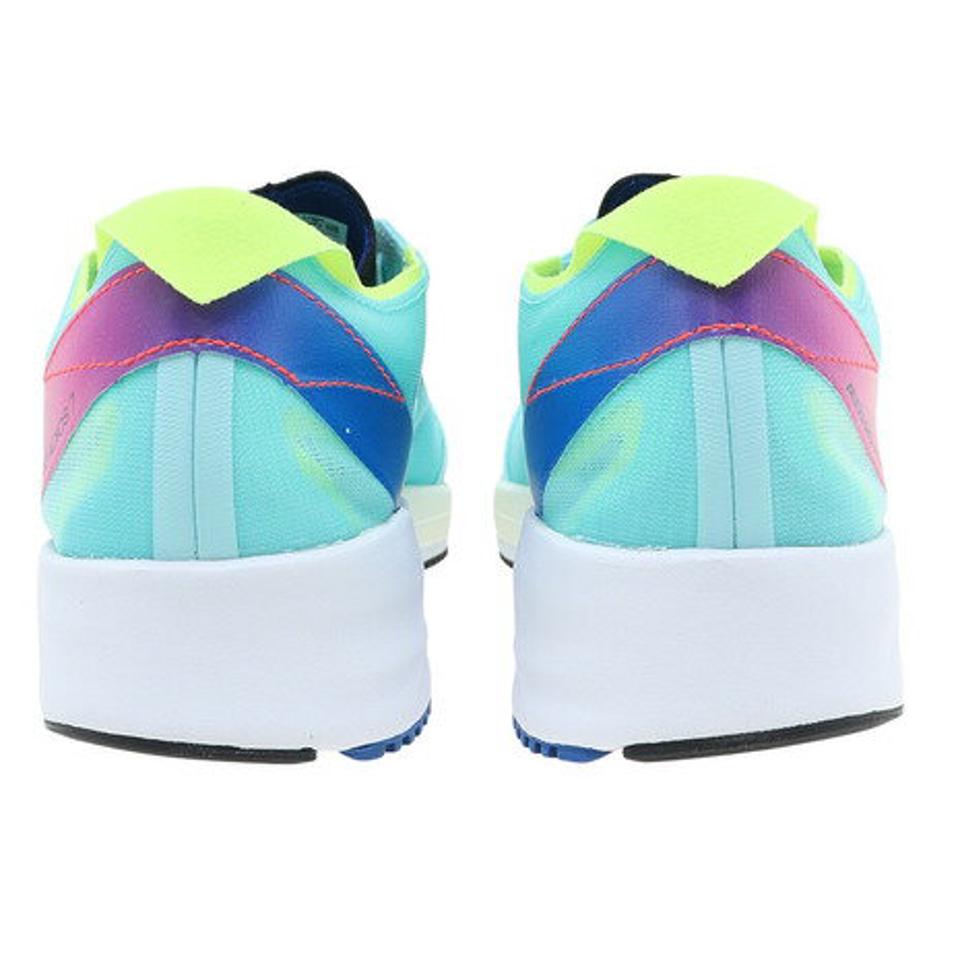【20％OFFクーポン！3/26まで】アディダス（adidas）（メンズ）ランニングシューズ メンズ 青 アディゼロ ジャパン 7 WC ミント HQ3510 スニーカー