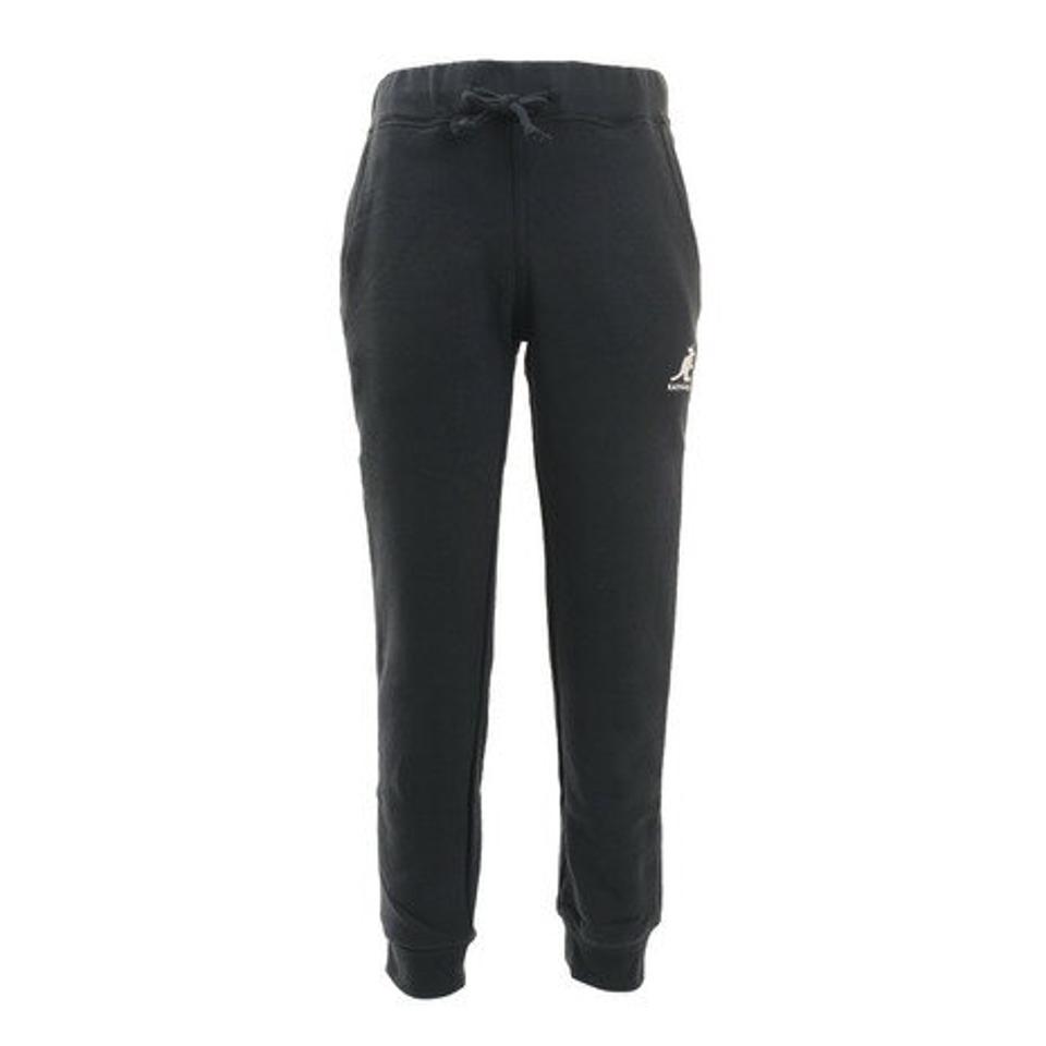 カンゴール(KANGOL)(キッズ)裏毛スウェットパンツ ワンポイント 885051 BLK