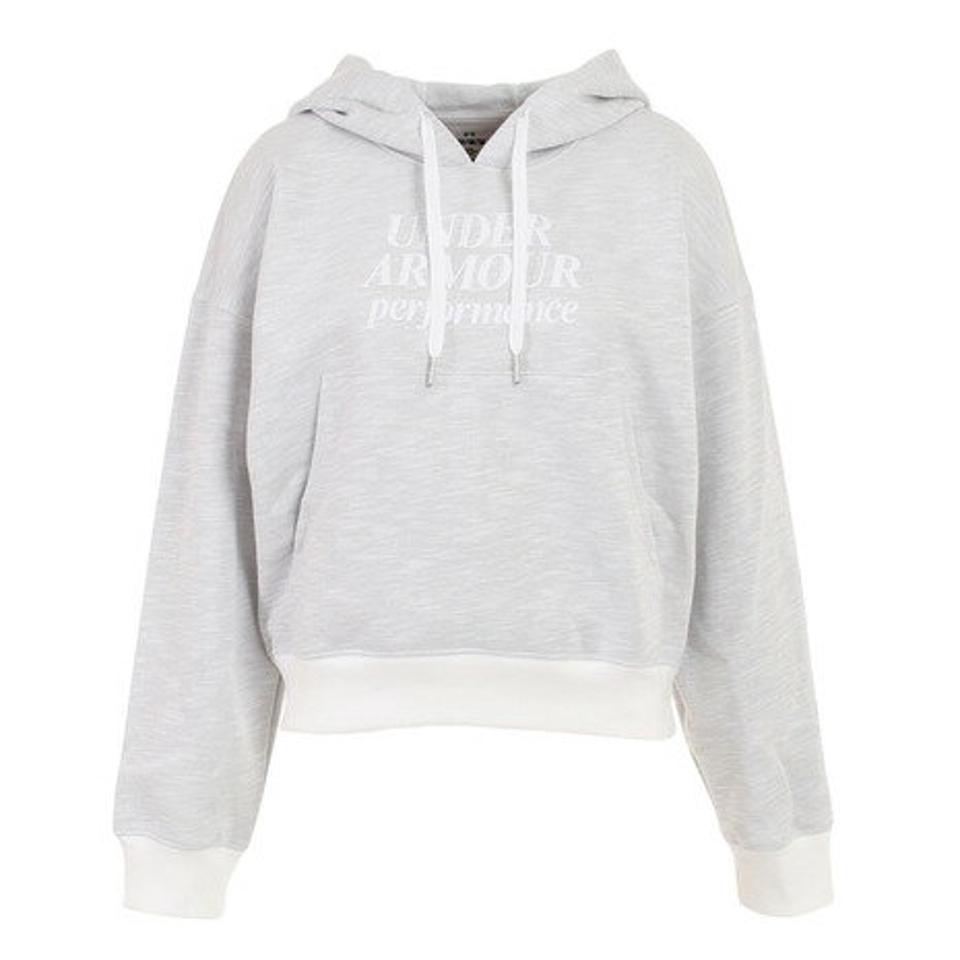 アンダーアーマー（UNDER ARMOUR）（レディース）パーカー レディース エッセンシャル スクリプト 1374107 100