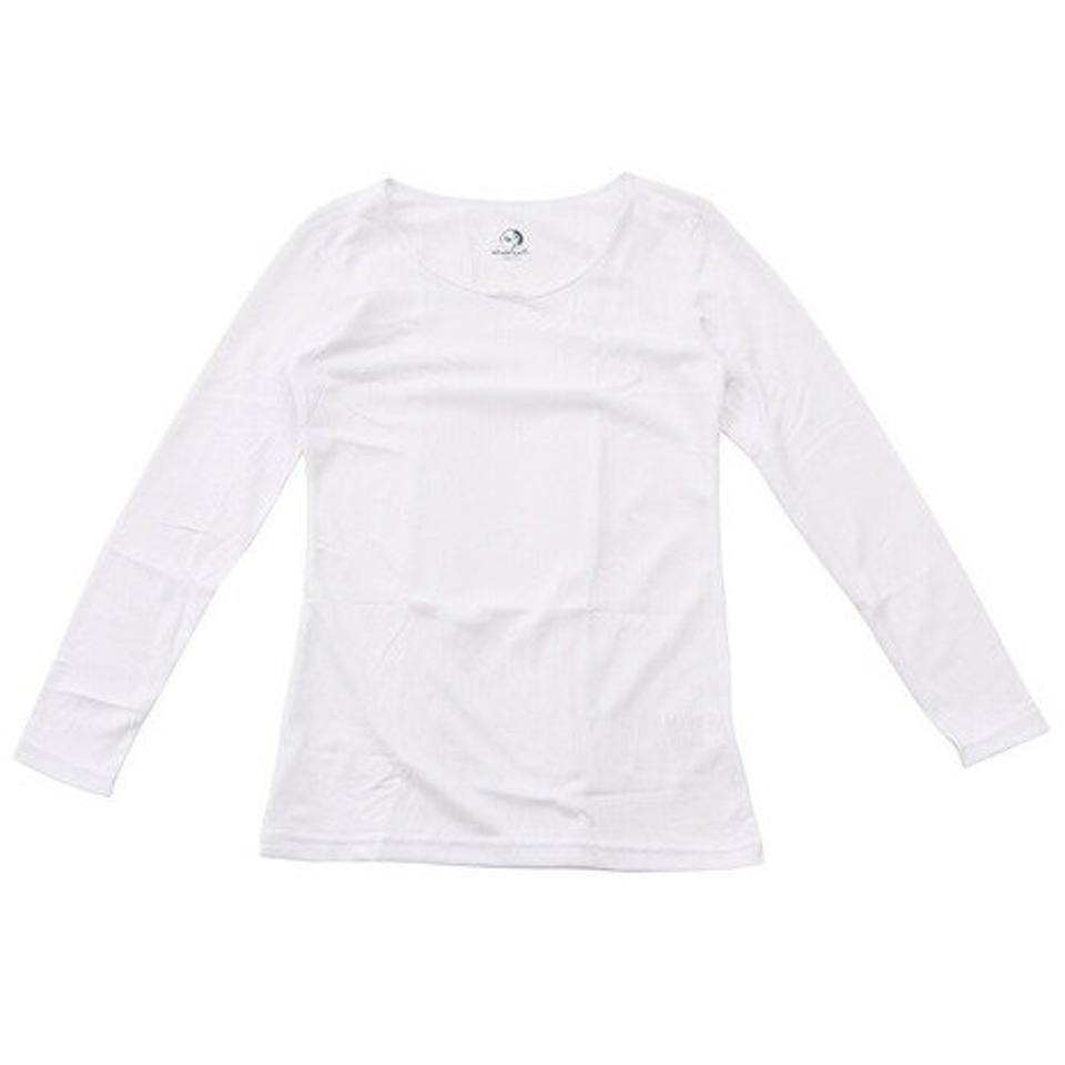 ホールアース（Whole Earth）（レディース）吸汗速乾 長袖アンダーシャツ WEEDAD20 WHT