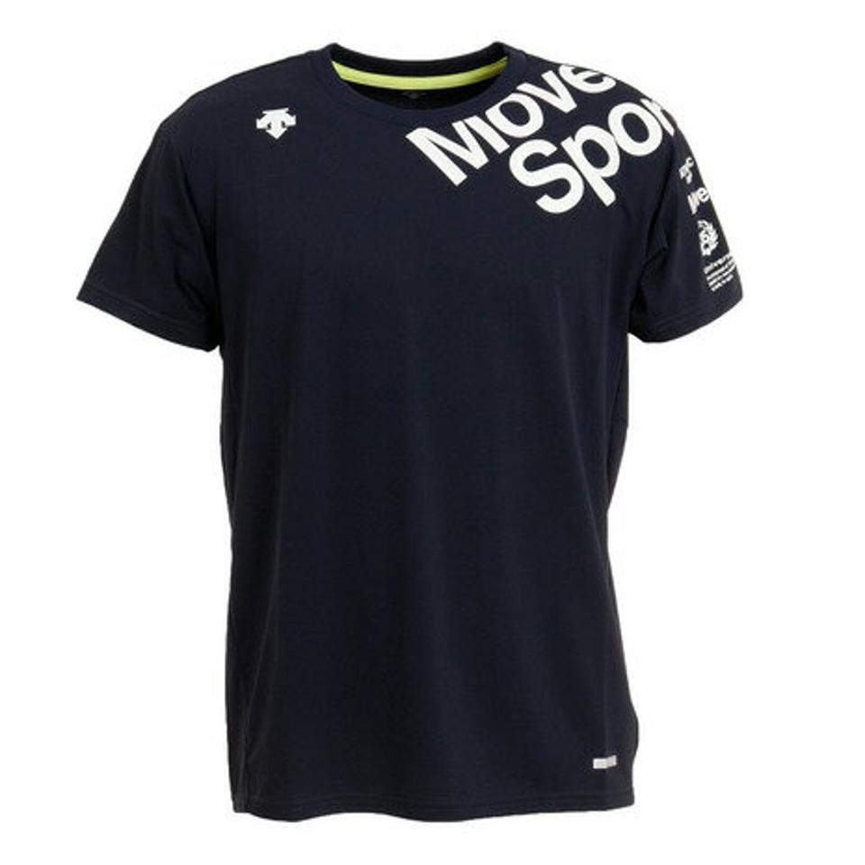 デサント（DESCENTE）（メンズ）ドライ 速乾 UV クール Coolist 半袖シャツ DMMTJA53 NV