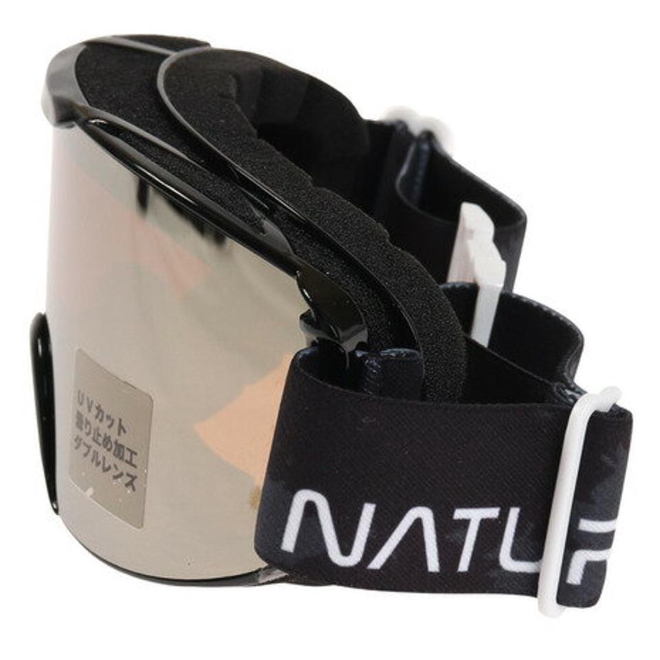 エアボーン（ARBN）（レディース）22-23 ウインターゴーグル NATURE ダブルレンズ L AB33WGG1434 BLK
