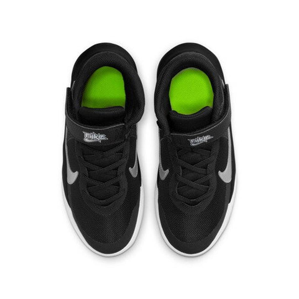 【9/10 24h限定 エントリー＆対象4店舗買い回りで最大P10倍！】ナイキ（NIKE）（キッズ）ジュニアバスケットシューズ バッシュ チーム ハッスル D 10 フライイース DD7303-004