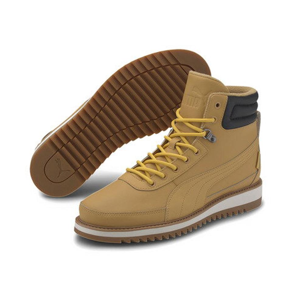 【1/25 24h限定 エントリー＆対象3店舗買い回りで最大P10倍！】プーマ（PUMA）（メンズ）スニーカー メンズ ブラウン デジアルト V2 ピュアテックス ハイカット スニーカー 37302603 アウトドアシューズ
