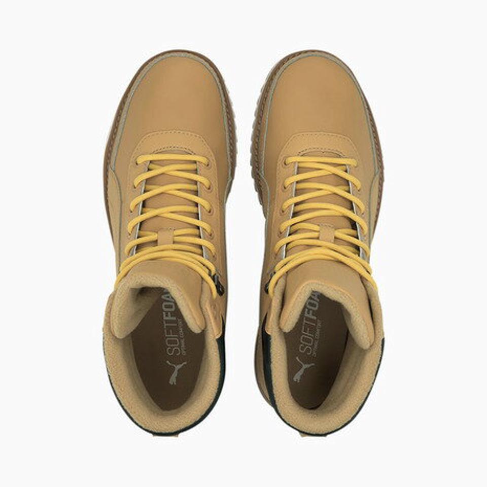 【1/25 24h限定 エントリー＆対象3店舗買い回りで最大P10倍！】プーマ（PUMA）（メンズ）スニーカー メンズ ブラウン デジアルト V2 ピュアテックス ハイカット スニーカー 37302603 アウトドアシューズ