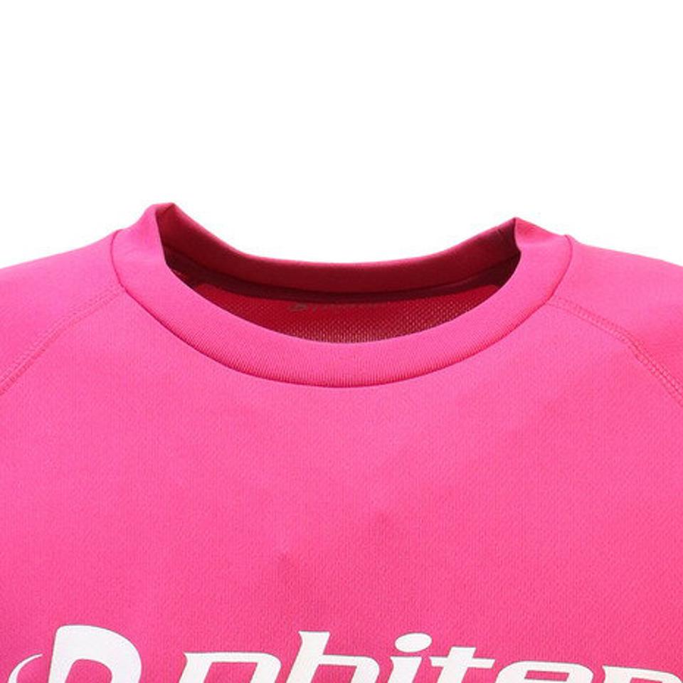 ファイテン（PHITEN）（メンズ）Tシャツ 半袖 RAKUシャツ SPORTS 吸汗速乾 ロゴ 3116JG17500 【バレーボールウェア スポーツウェア】