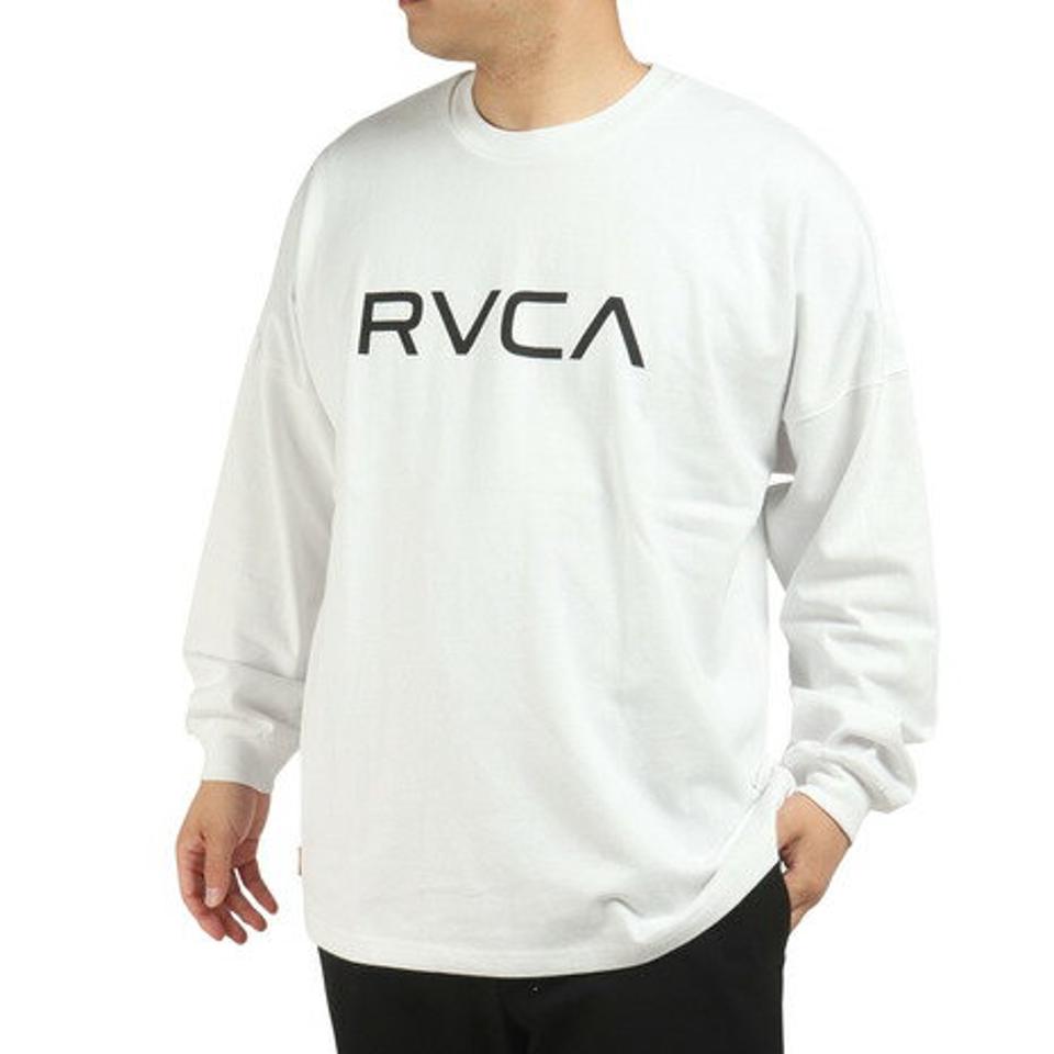 ルーカ（RVCA）（メンズ）BIG RVCA LT ロングスリーブTシャツ BC042064 WHT