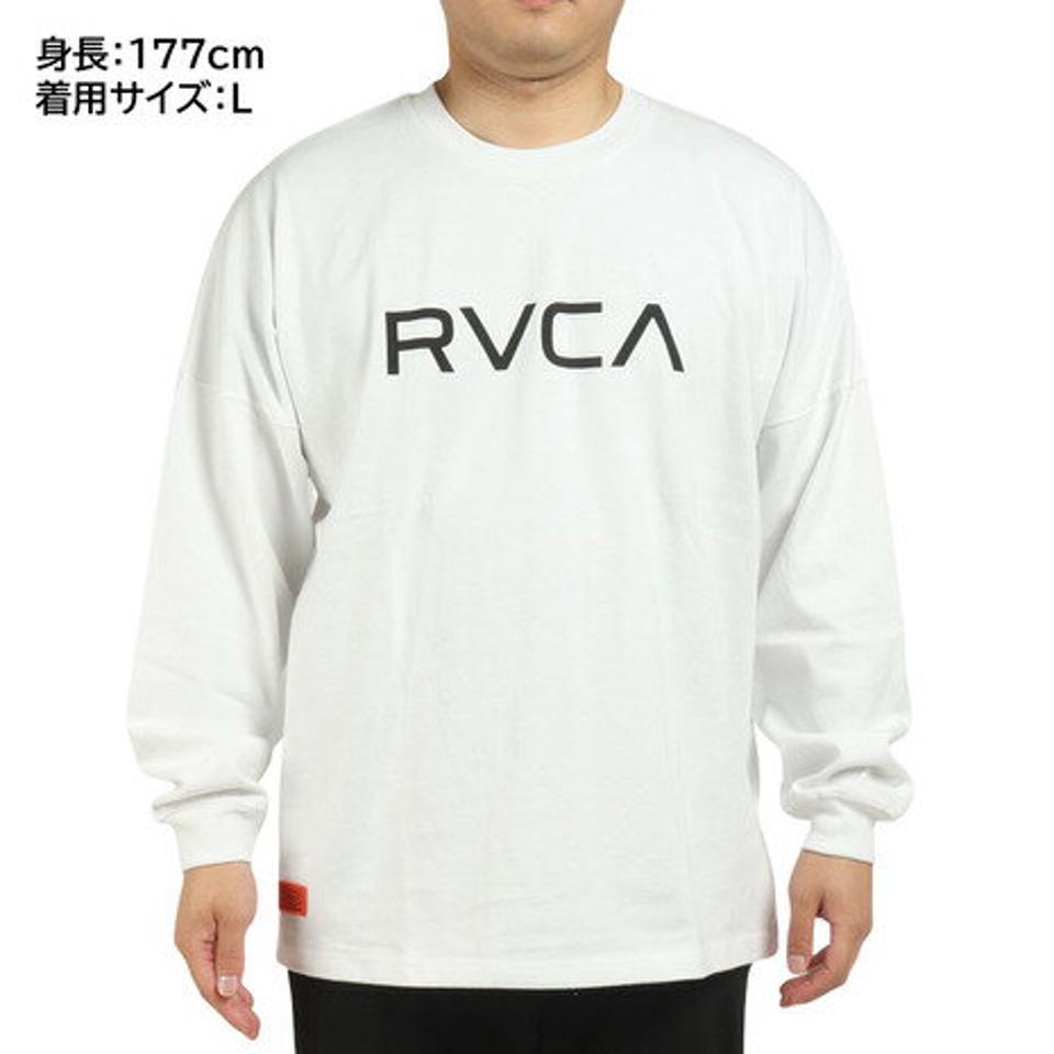 ルーカ（RVCA）（メンズ）BIG RVCA LT ロングスリーブTシャツ BC042064 WHT