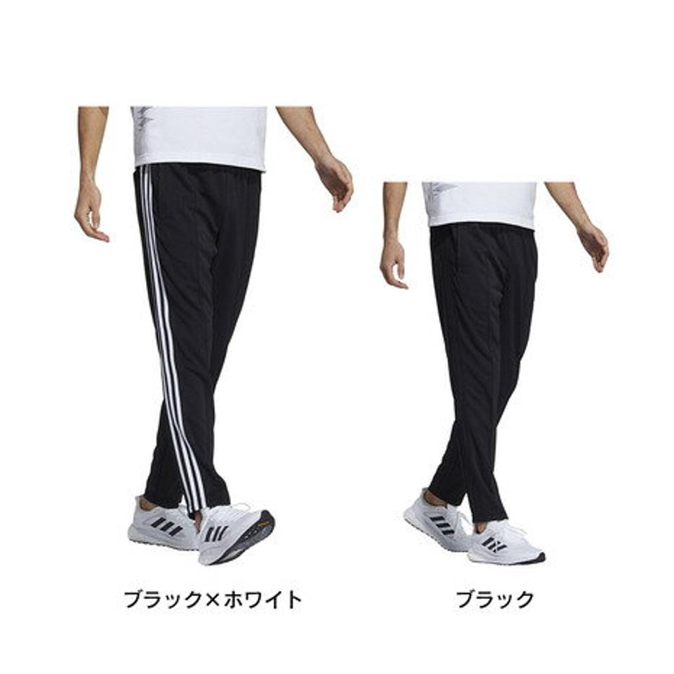 アディダス(ADIDAS)(メンズ)スウェット パンツ シーズナル アイコン スリーストライプス テーパードパンツ JIB41