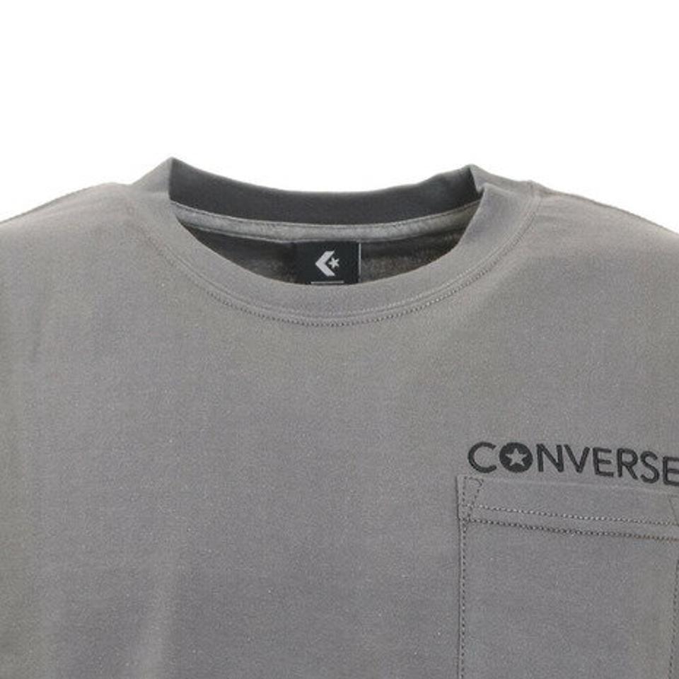 コンバース（CONVERSE）（メンズ）クルーネックロングスリーブTシャツ CA212383L-1800
