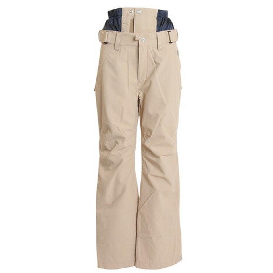 エアボーン(ARBN)(レディース)スノーボード スノボ パンツ ボードウェア ベージュ ストレートロングパンツ 22-23 AB33WW1413 BEG 撥水 保温