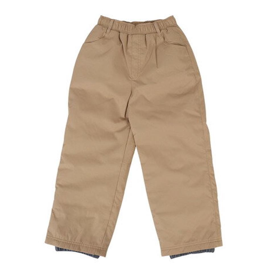 その他ブランド(OTHER BRAND)(キッズ)ジュニア スキー パンツ 321NN2HHM0048 BEG ベージュ サイズ調整 雪あそび