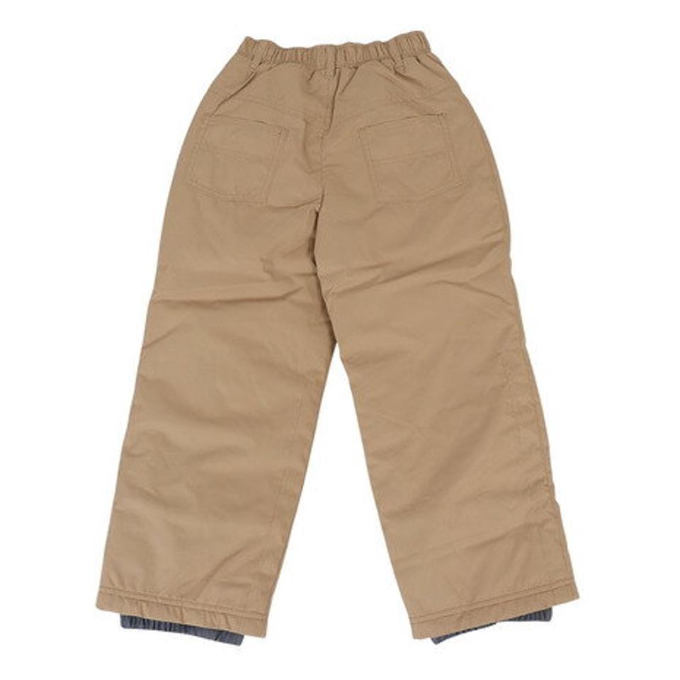 その他ブランド(OTHER BRAND)(キッズ)ジュニア スキー パンツ 321NN2HHM0048 BEG ベージュ サイズ調整 雪あそび