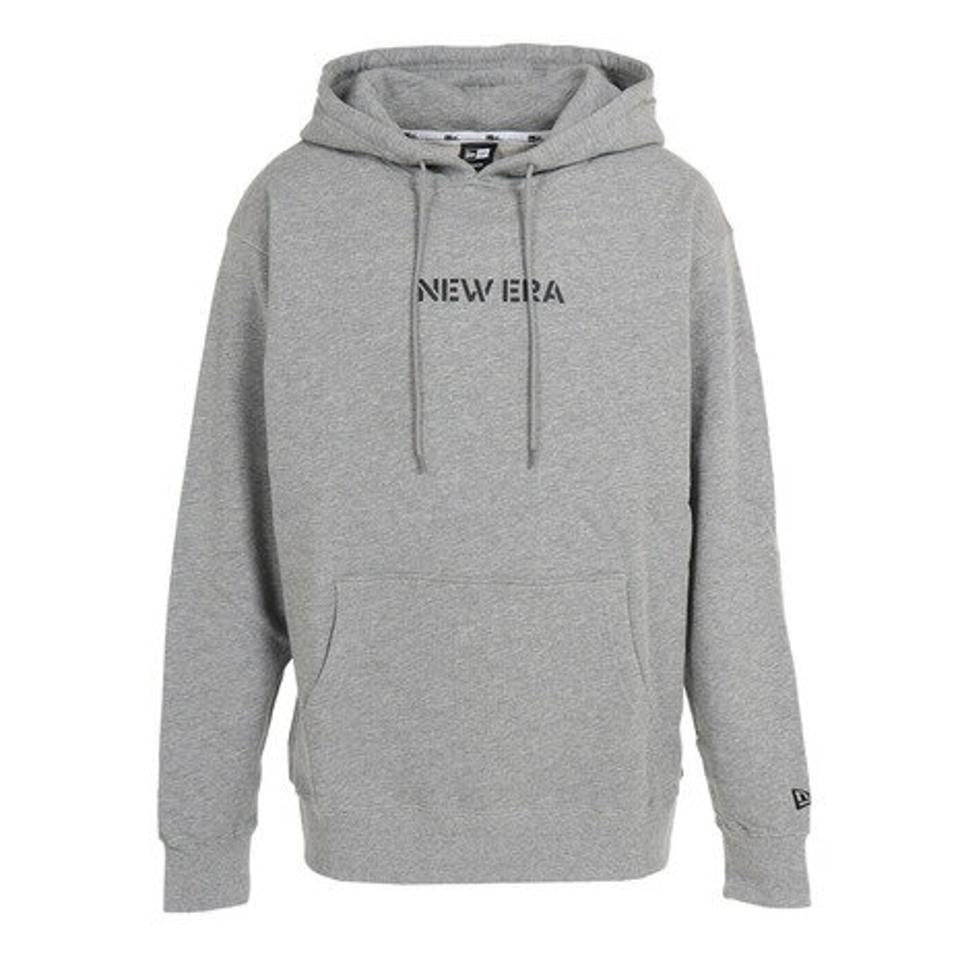 ニューエラ（NEW ERA）（メンズ）裏毛スウェット プルオーバーフーディー 佐藤可士和 タイポグラフィー 13330892