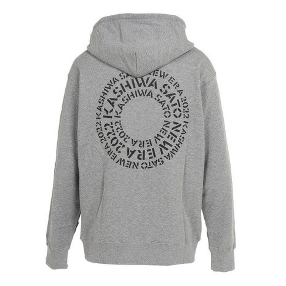 ニューエラ（NEW ERA）（メンズ）裏毛スウェット プルオーバーフーディー 佐藤可士和 タイポグラフィー 13330892