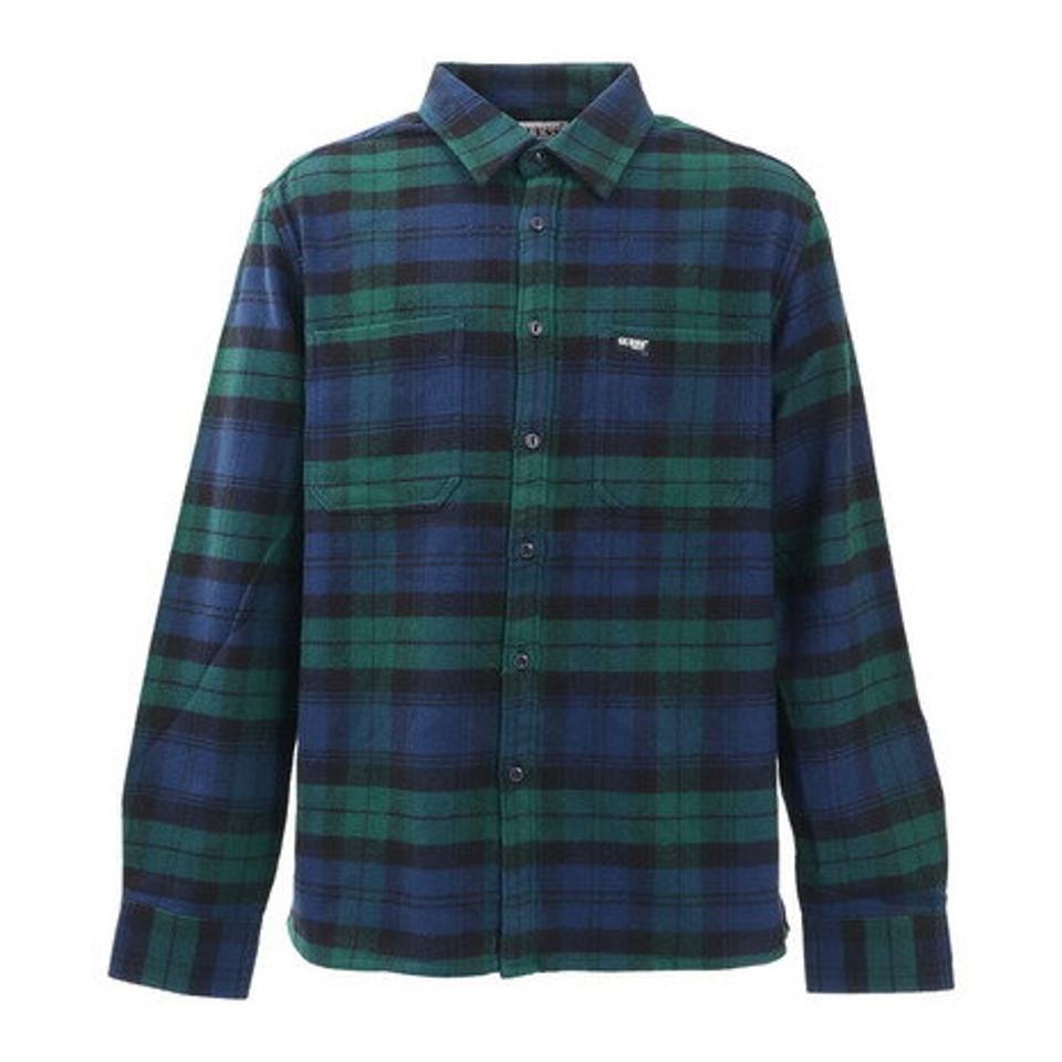 ゲス（GUESS）（メンズ）Originals Plaid シャツ M1BH13W7KD0GRMU
